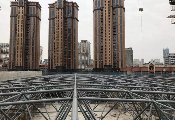 南宁螺栓球网架结构